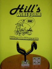 Fishing rod holders coated 0 degree 3" stems  Without bases Reel Fisherman*