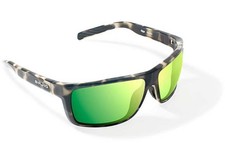 Bajio Sunglasses SIG3A1112 Sigs Green Mirror Glass Ivory Tortoise Gloss