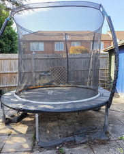 Kanga 8ft Fitness Trampoline With Enclosure and ladder