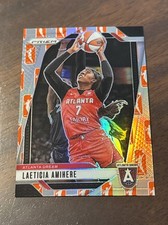 2024 Prizm WNBA #54 WNBA Logo Silver Prizm Laeticia Amihere Atlanta Dream
