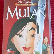 Walt Disney Meisterwerke Mulan VHS PAL Kinder...