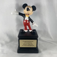 DISNEY Cast Member Staff Exclusive - MICKEY MOUSE Award Statue 10"
