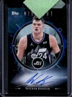 2025-26 Topps Midnight Walker Kessler Oil Marks Auto Autograph #MO-WK Jazz