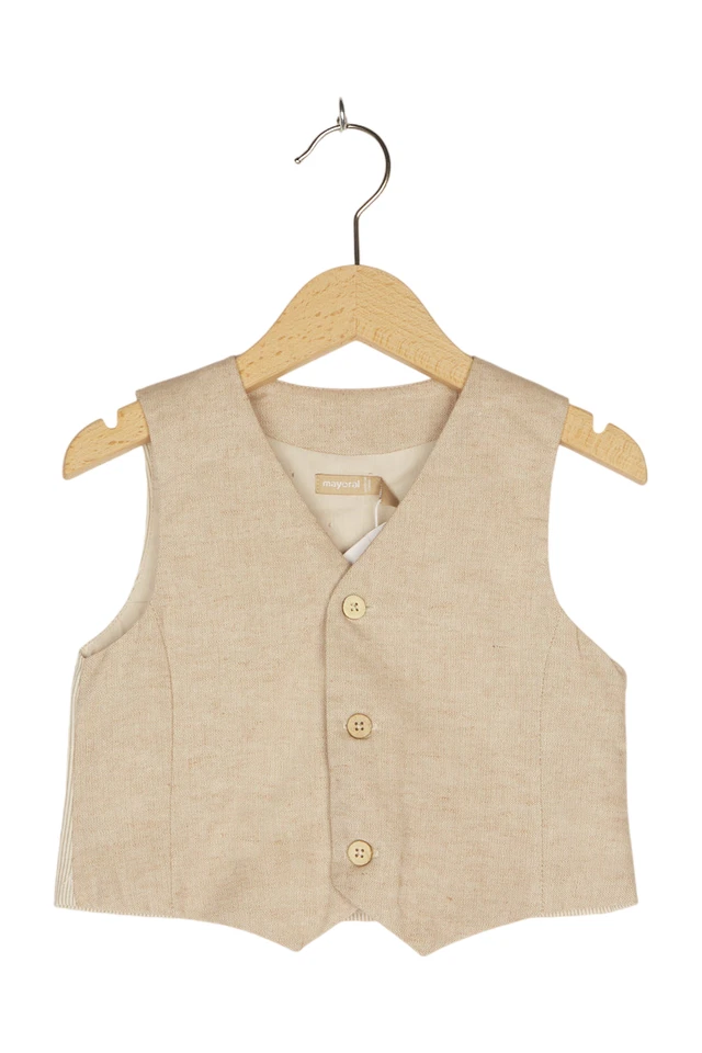 Mayoral Weste Anzug Formal Gr. EU 86 Beige Baby Neu - Bild 1 von 4