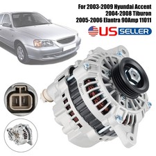 Original Alternator Fits Hyundai 2003-2009 Accent Tiburon 05-2006 Elantra 11011