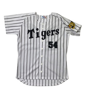HANSHIN Tigers MESSENGER 54 ユニフォーム 2025 Hanshin Tigers Replica Jersey Fifth Saiki #35 with 90th