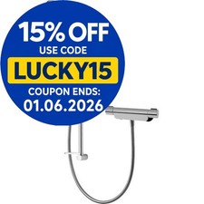 Aqualisa Midas 220 Mixer Shower Exposed Bar Valve Chrome 4 Spray Handset MD220S