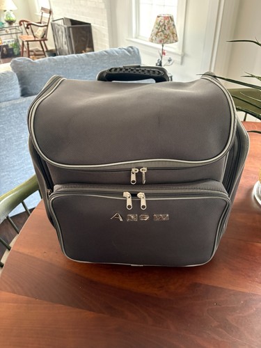 Avon Anew Carryon Under seat Overnight Two-Wheel Luggage. Plenty of Pockets