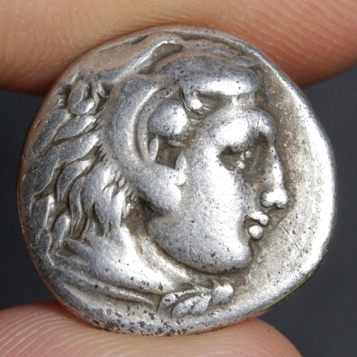 Alexander the Great Drachma Lifetime Issue Ancient Greek Silver
