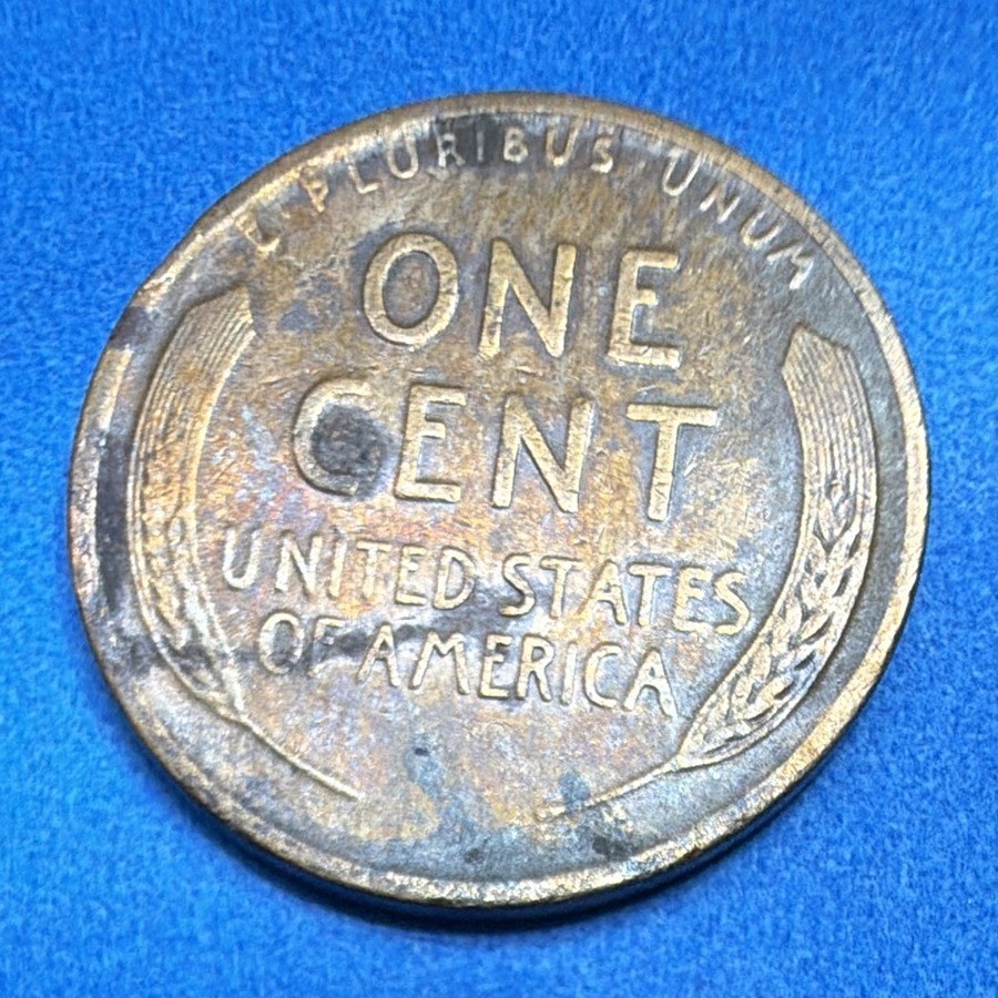 1921 Lincoln Wheat Cent 1C BU Uncirculated Toned US Coin Philadelphia
