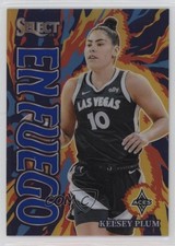 2024 Panini Select WNBA En Fuego Blue Prizm 46/49 Kelsey Plum #6 1qg0