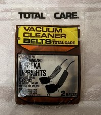 2 Pack Total Care Vacuum Cleaner Belts for Eureka Upright NOS - Made In USA