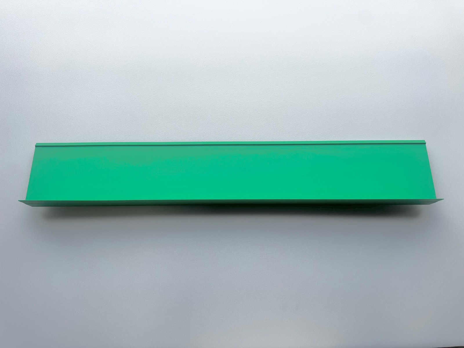 Green T-Shape Meat/Produce Case Divider - 30"L x 7"H