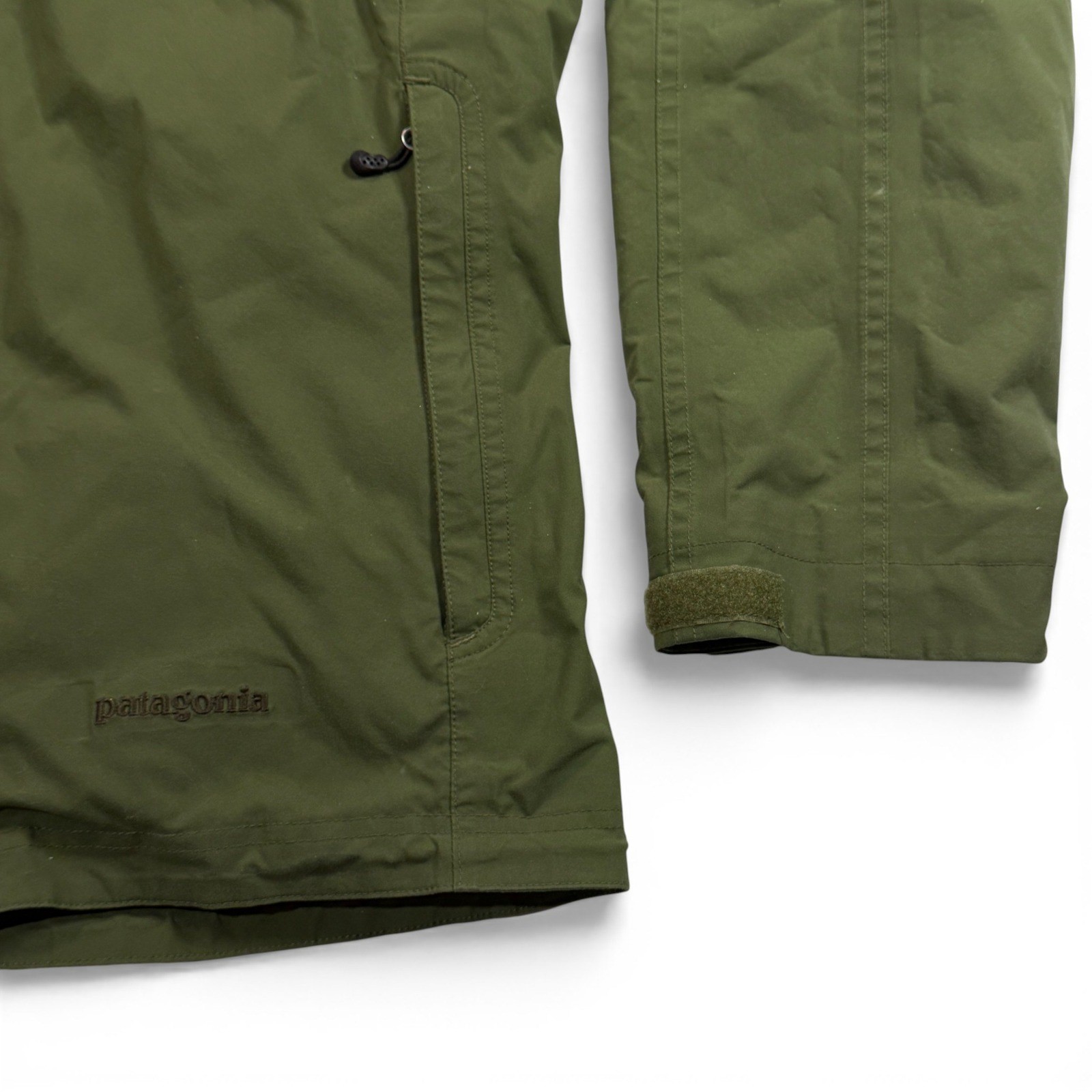 Patagonia Rubicon Uniform Jacket Mens Medium H2No Waterproof Hooded Shell Green thumbnail 12