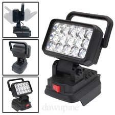 15 Beads LED Working Light Outdoor Flashlight for Makita 18V Li-ion Battery