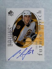 2005-06 SP Authentic Future Watch Auto Milan Jurcina Bruins RC Auto /999 #139