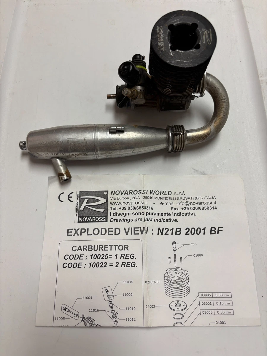 ★NOVAROSSI ノバロッシ マフラーセット 52604 Novarossi Products - Wallace Motorsports