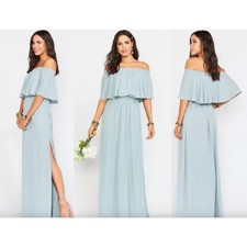 NWT | Show Me Your Mumu | Hacienda Maxi Dress | Silver Sage Crisp | Sz XXS