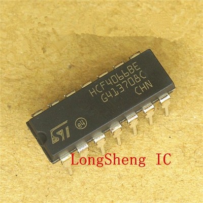 10x HCF4066BE 14-stage ripple carry binary counter/divider and oscillator DIP14