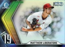 2022 Bowman #BTP-19 Matthew Liberatore Bowman Scouts' Top 100