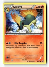 Pokemon Card Quilava Normal LP XY - BREAKthrough 19/162