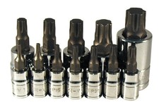 Tools 13777 12-Piece Star Plus Bit Socket Set