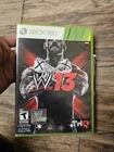 WWE '13 (Microsoft Xbox 360, 2012) CIB COMPLETE