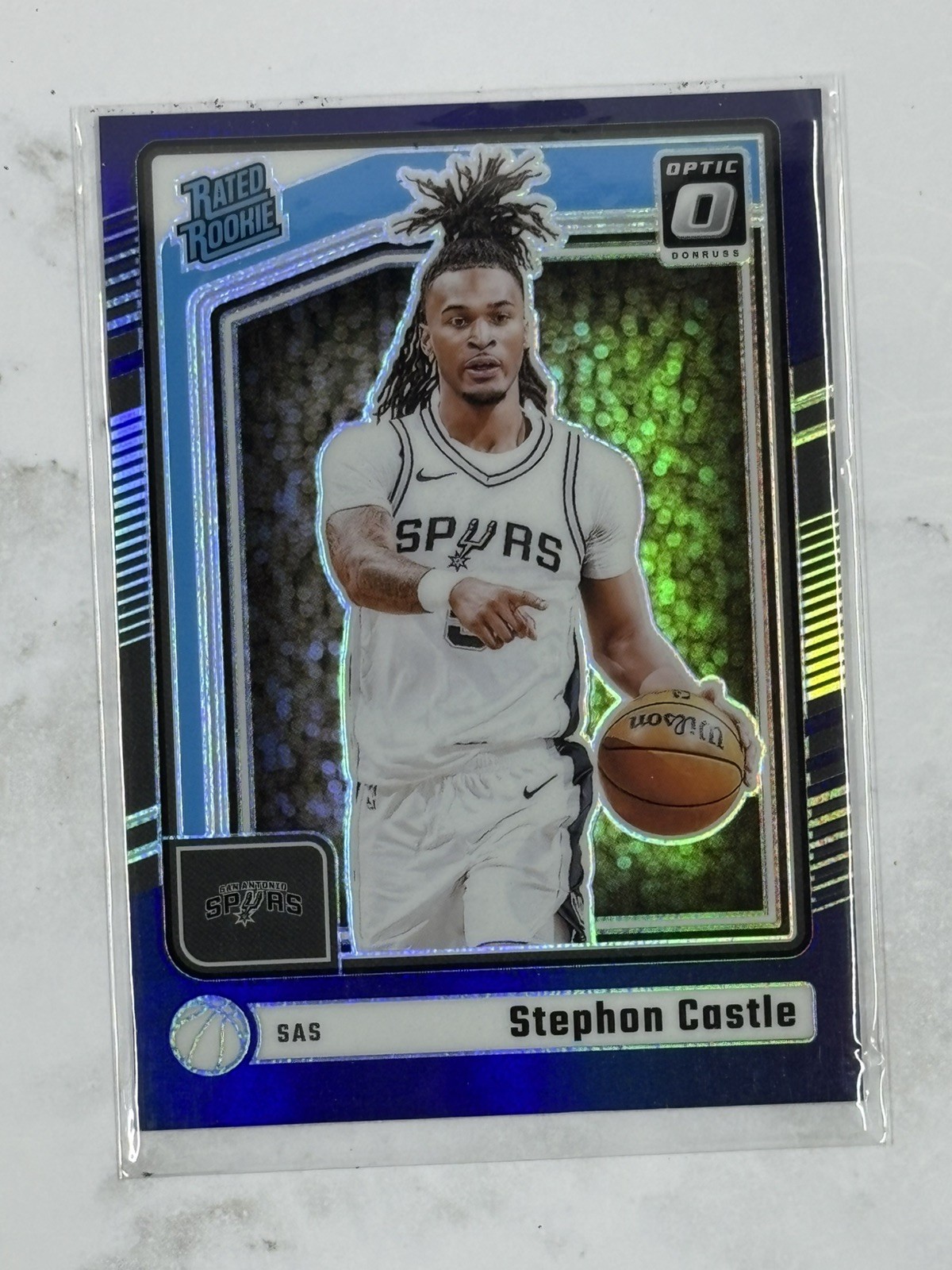 2024 Panini Donruss Optic - Stephon Castle #254 Purple
