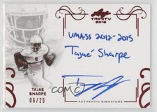 2016 Leaf Trinity Signatures Red 6/25 Tajae Sharpe #A-TS1 Auto 0p4b