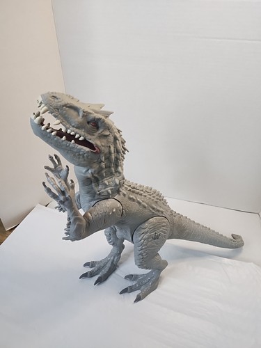 Jurassic World Indominus Rex 20” Dinosaur Toy w/ Lights and Sound (2014 Hasbro)