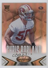 2014 Certified Gold Mirror 21/25 Chris Borland #111 3b8