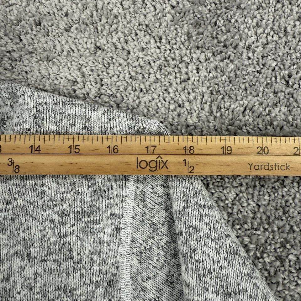 Chaqueta Lululemon Sojourn para hombre M gris claro forrada de lana tejida cremallera completa Foto 3 de 4