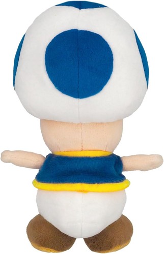 SUPER MARIO - Toad Bleu - Peluche 20cm - 第 2/3 張圖片
