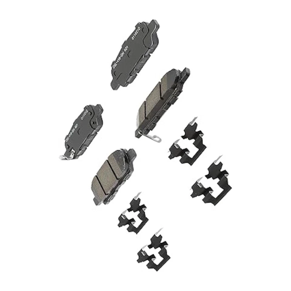 Pastillas de freno de disco traseras ACDelco originales para Nissan Altima 2007-2009 baja clasificación de polvo Foto 3 de 4