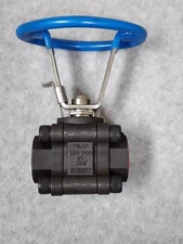 Velan Ball Valve T0802-SSEZ 2000PSI DN-20 Stem 316 Body WCB B16.34..2022 model A