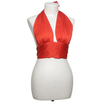 Gina Tricot, Neckholder Top, Größe: 32, Rot, Polyester, Einfarbig, Damen #USF