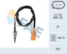 68014 FAE sensor, exhaust gas temperature after soot particulate filter for Audi Seat Skoda VW
