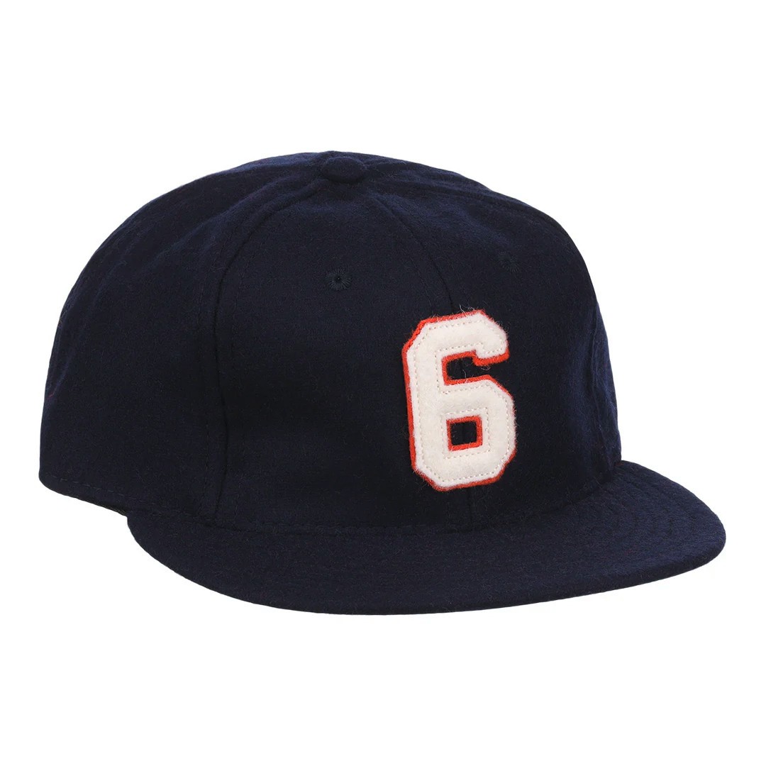 Ebbets Field Flannels Al Kaline #6 Signature MADE IN USA Wool