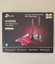 TP-Link WiFi 6 Archer TX3000E AX3000 PCIe WiFi Bluetooth Adapter Up to 2402Mbps
