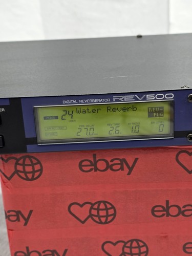 Yamaha REV 500 Digital Reverberator Reverb Processor - Picture 7 of 19