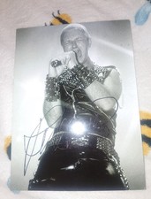 ROB HALFORD [JUDAS PRIEST] Screaming For Vengeance era Signed Photo - OIP