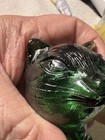 Vintage MCM Empoli Green Glass Cat Decanter Bottle 9" - Made in Italy — photo 6