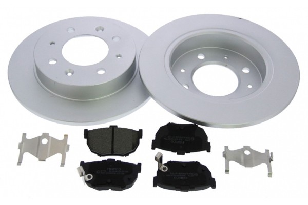 Bremsensatz Scheibenbremse Mapco 47067C FüR KIA Cerato 1 LD Crdi-image