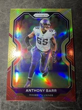 2020 Panini Prizm #221 Anthony Barr Prizm Red and Yellow #/49