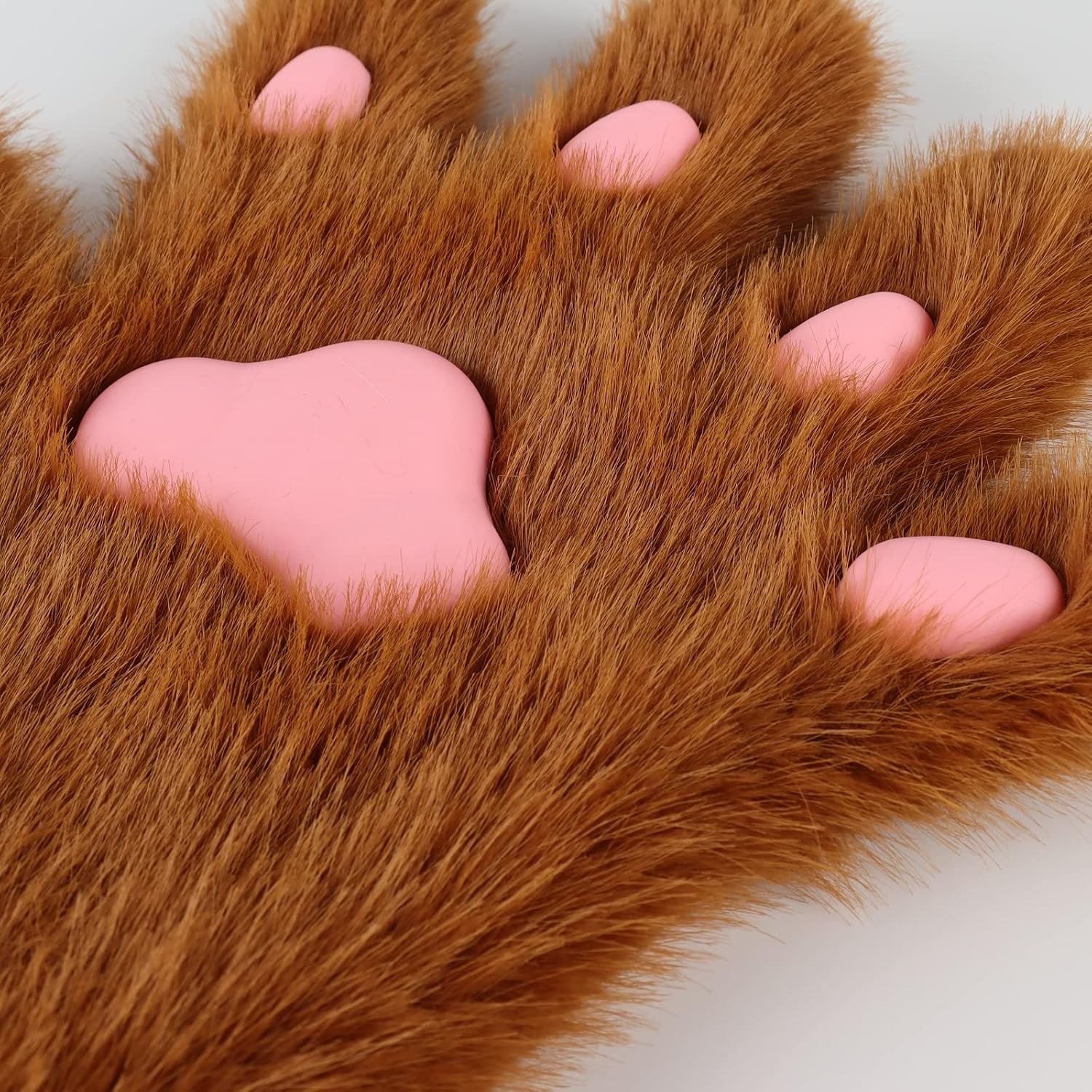 Wolf Fox Tail Ears Gloves Set Women Costume image 6