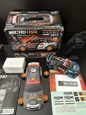 HPI Micro RS4 - BUCKY LASEK SUBARU WRX Rare KEN BLOCK