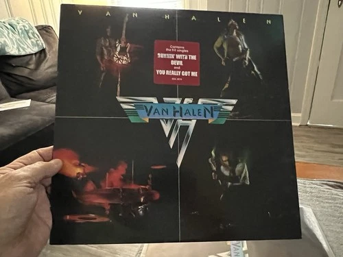 VAN HALEN VINYL LP DEBUT S/T 1978 WARNER BROS BSK 3075 First Press Inner VG++see