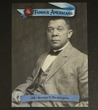 Booker T. Washington 2021 Historic Famous Americans #108 