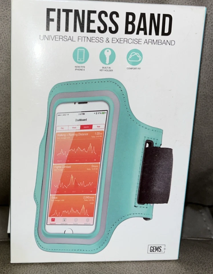 4 个健身表带 适合 iPhone 6 完好-粉色-灰色-薰衣草 — 第 4/4 张图片