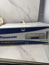 Panasonic PV-V4524S VCR Brand New In Box NIB Never Used VHS Player Omnivision